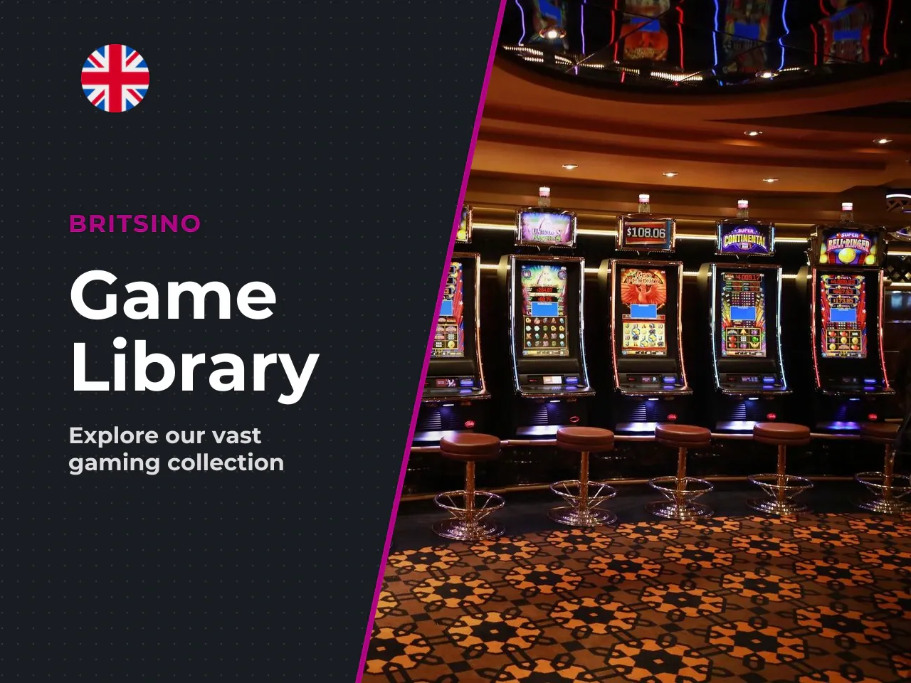 Games and Library Sections Available in