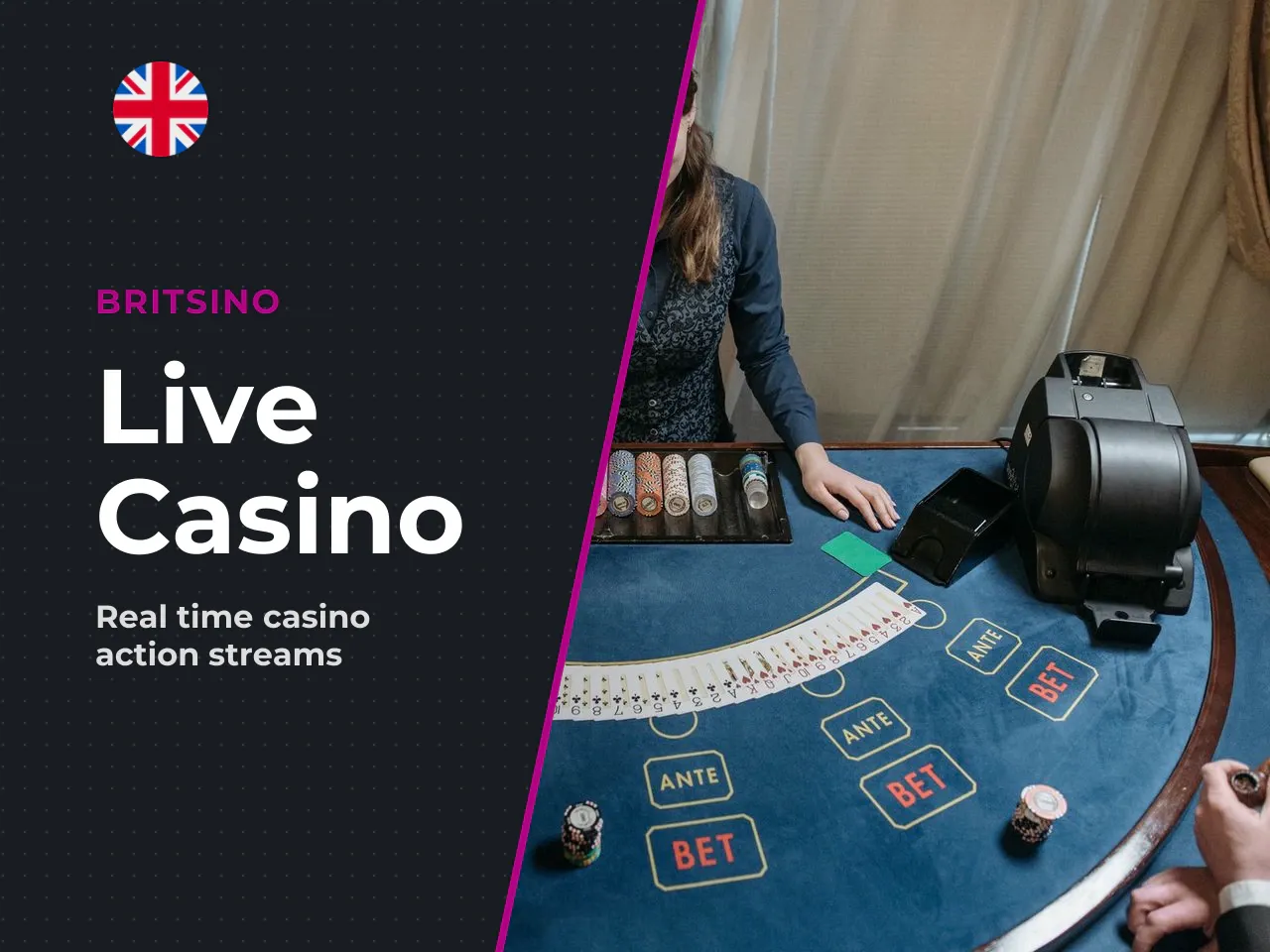 Britsino Live Casino Live Dealers and