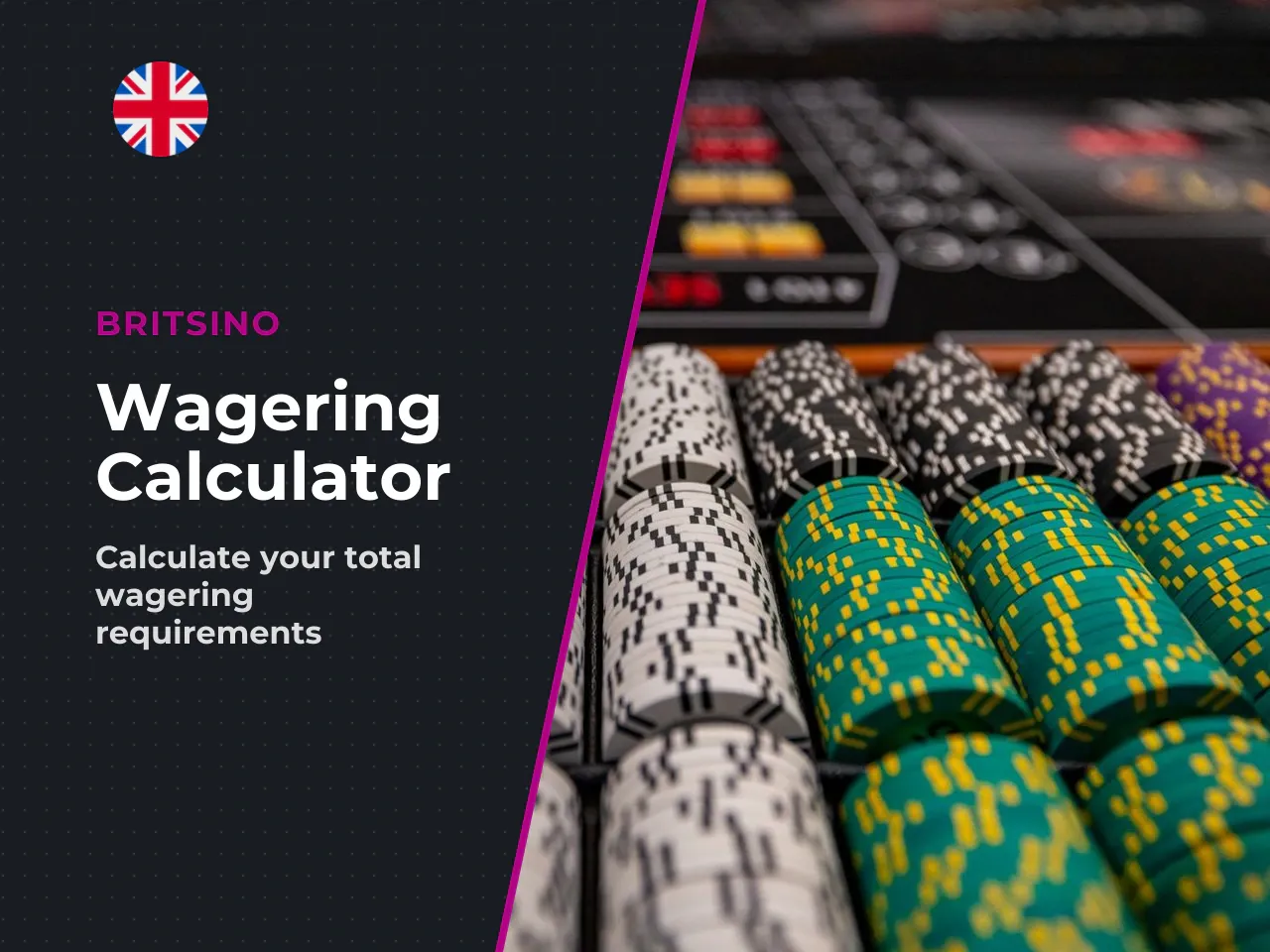 Quick wagering calculator Here is the