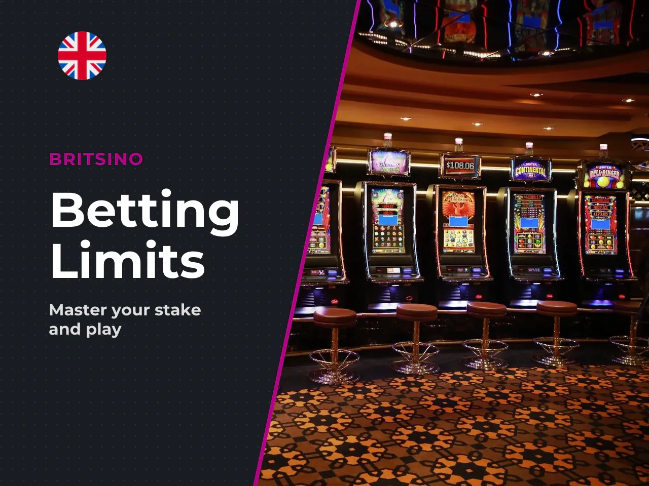 Maximum win, total bet and stake