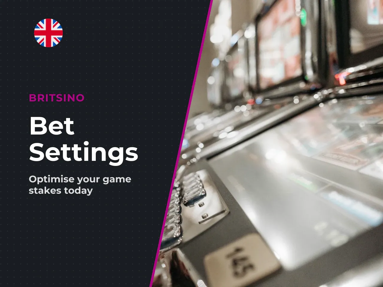 Adjusting Bet Size Before Playing. Setting