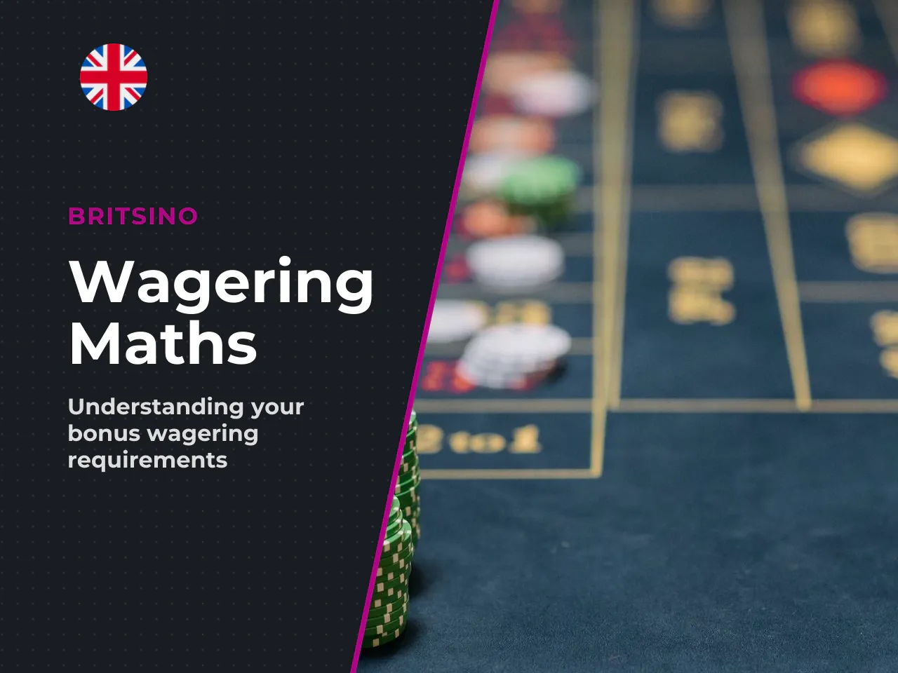 Worked example of wagering maths updated
