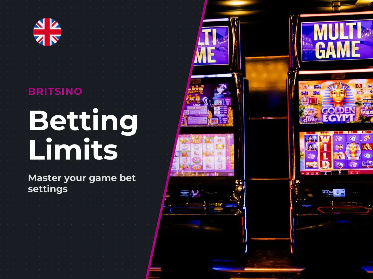 1. Set bet limits Click the