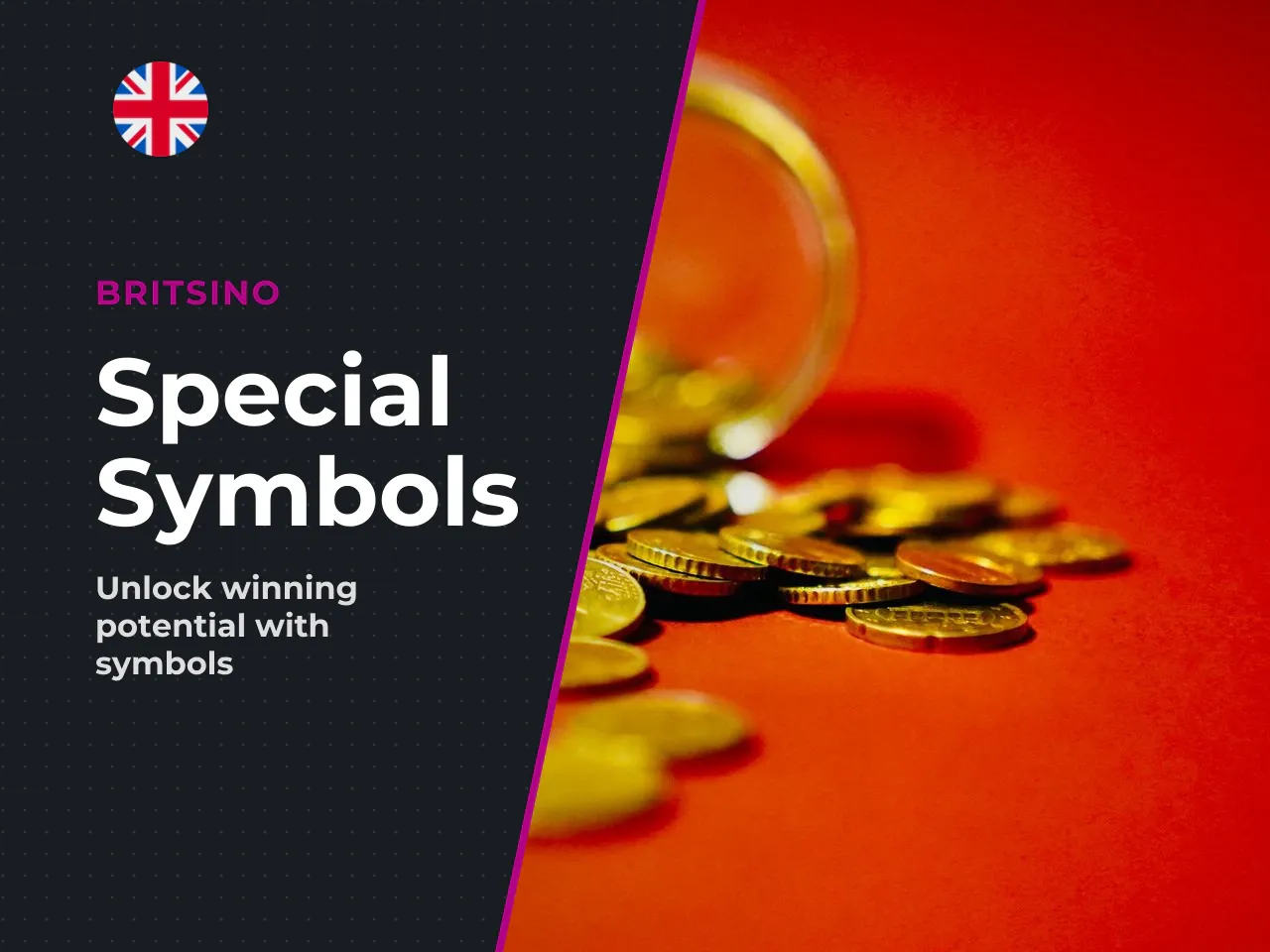 Wild, Scatter, and Cash Symbols. Special