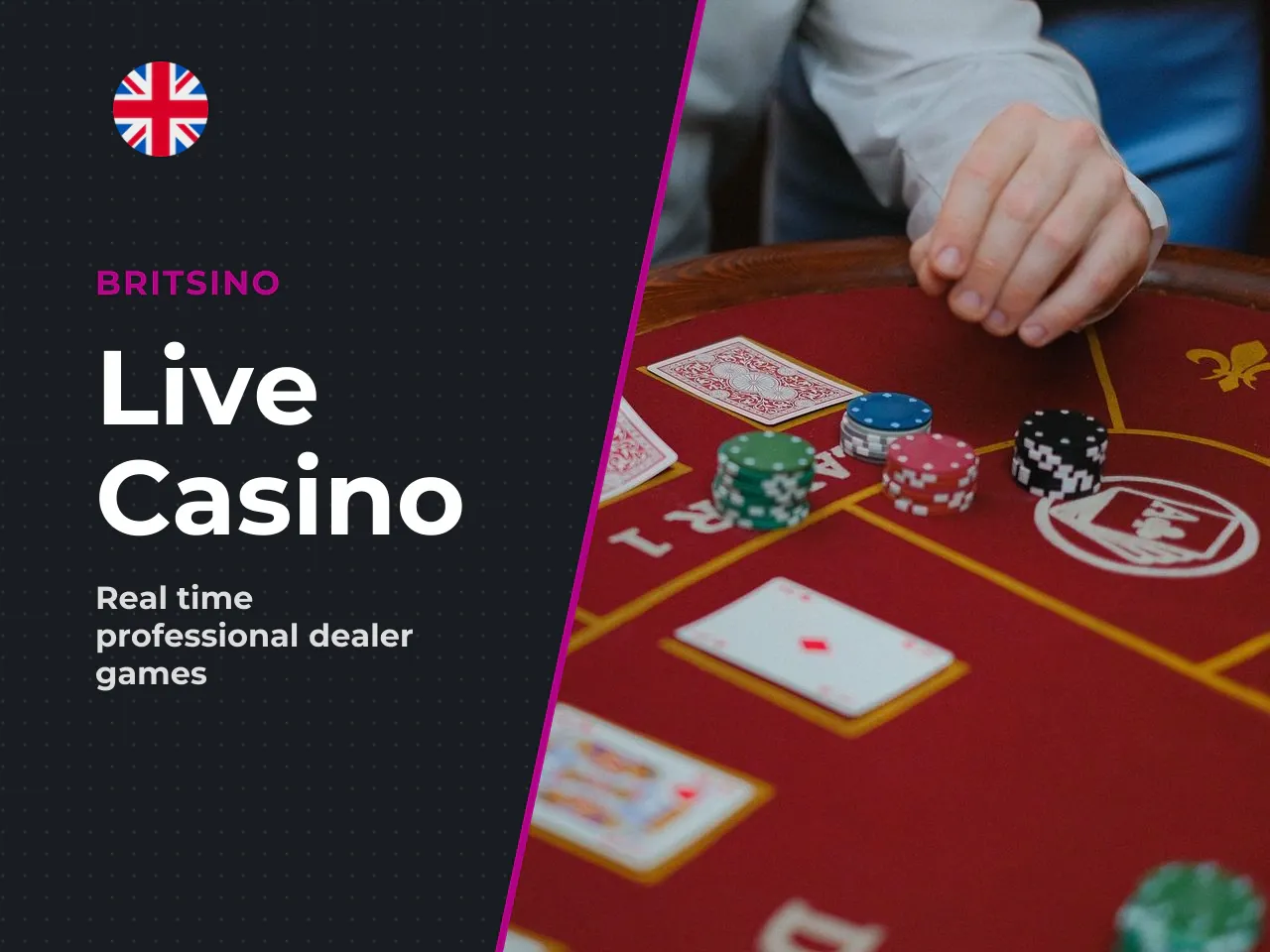 Live Casino Live Dealer, Blackjack, Baccarat