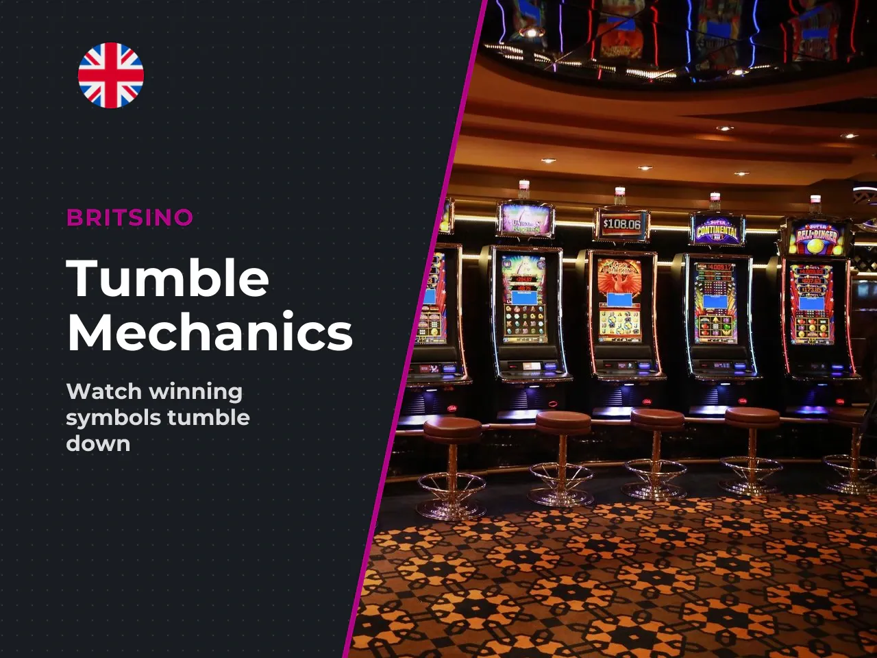 Tumble Mechanic and Cascading Wins. The