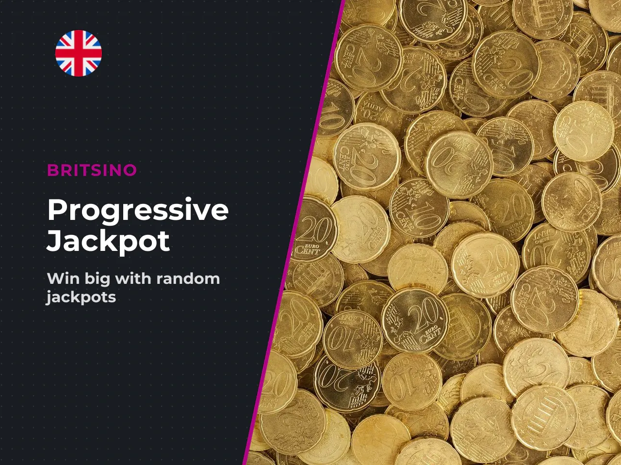 The progressive jackpot triggers randomly during